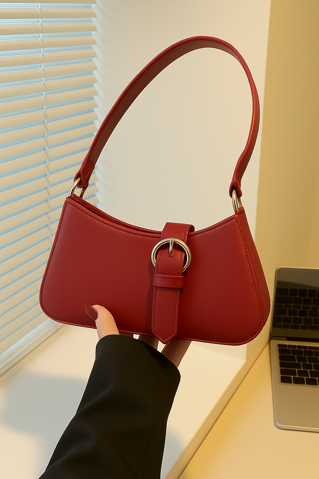Elyra Nysa Classic Bag – Dark Brown