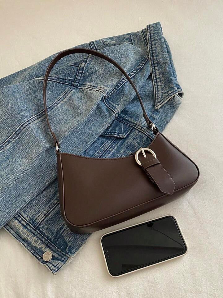 Elyra Nysa Classic Bag – Dark Brown