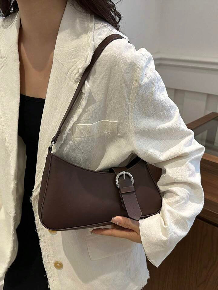 Elyra Nysa Classic Bag – Dark Brown