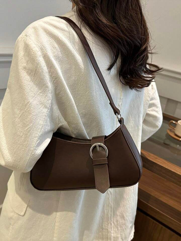 Elyra Nysa Classic Bag – Dark Brown